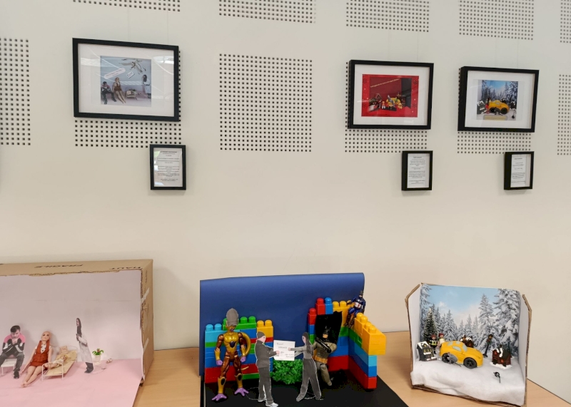 Vernissage de l’exposition “L’hiver s’affiche” (2MRC4)