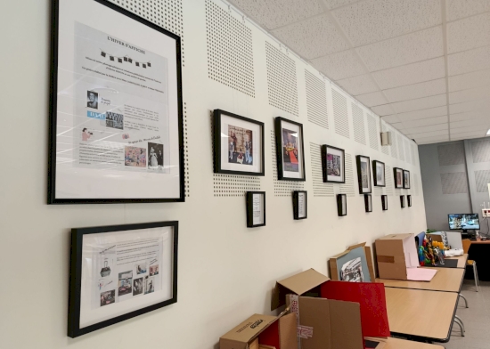Vernissage de l’exposition “L’hiver s’affiche” (2MRC4)
